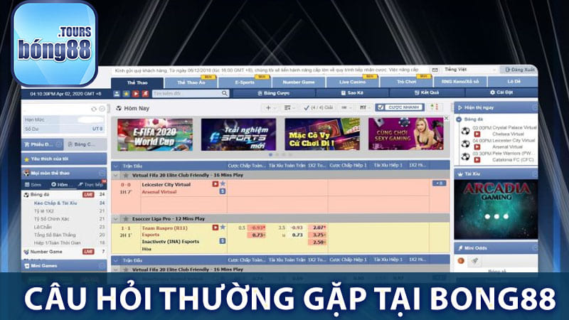 Giải đáp một vài câu hỏi hay gặp khi chơi ở nhà cái Bong88